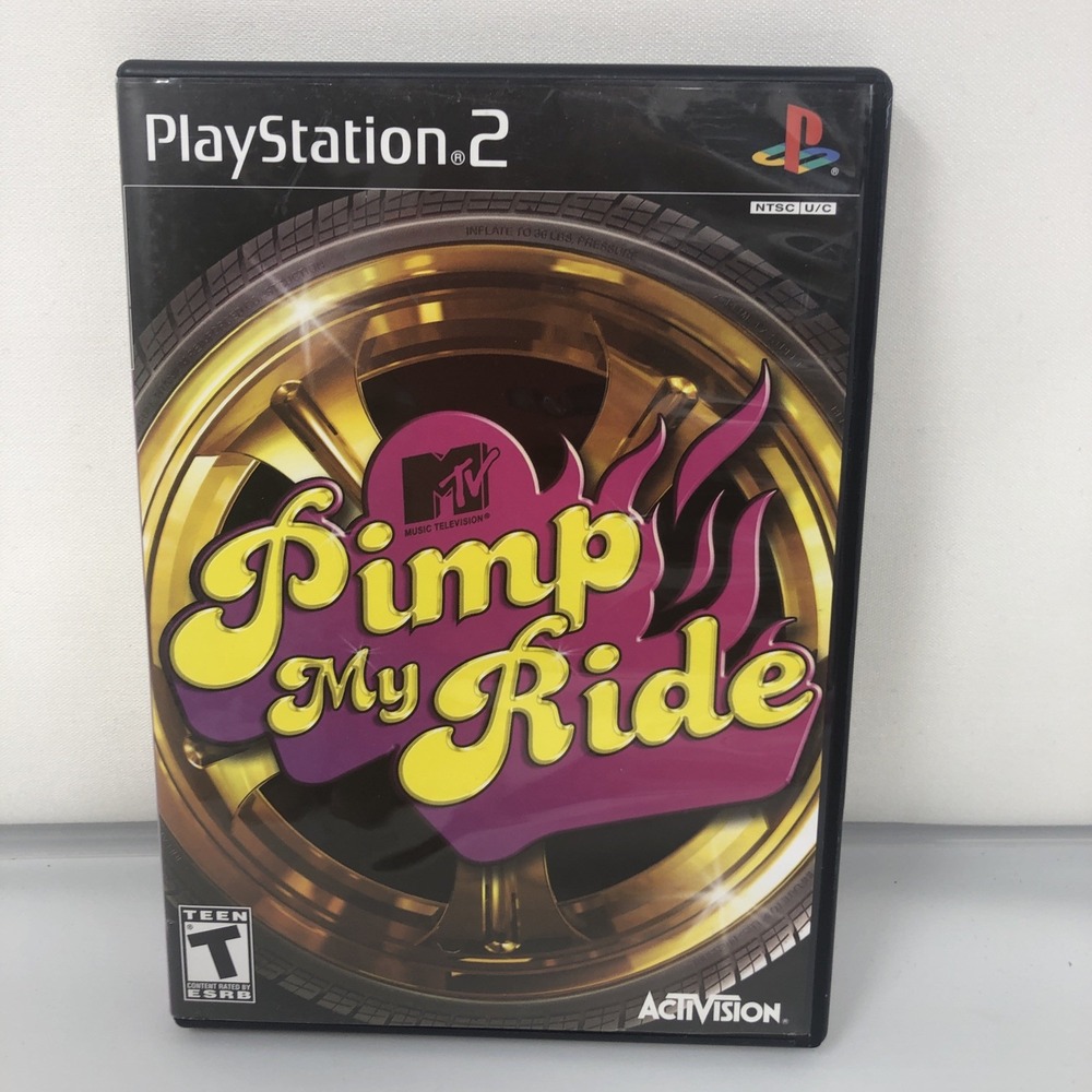 Pimp My‎ Ride PS2 Sony PlayStation 2, 2006 CIB